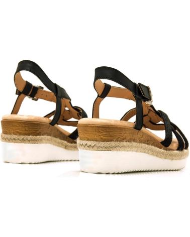 Sandali per Donna MTNG SANDALIA CUA PLANTA DE PIEL MUSTANG NEGRO