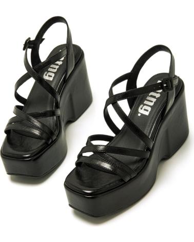 Sandalias de Mujer MTNG SANDALIAS DE CUNA DE MUJER 53382 SANDALIAS DE MUJER NEGRO