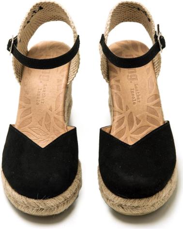 Woman Sandals MTNG CUNAS MUSTANG 51987 MUJER NEGRO