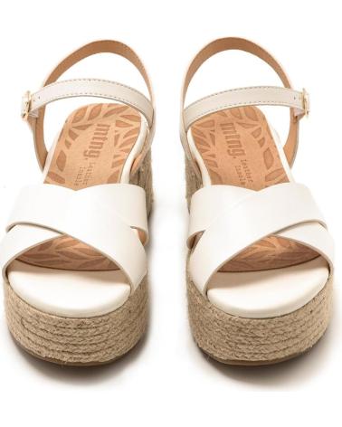 Sandalias de Mujer MTNG SANDALIAS DE BLOQUE DE MUJER 51924 SANDALIAS DE MUJER BLANCO