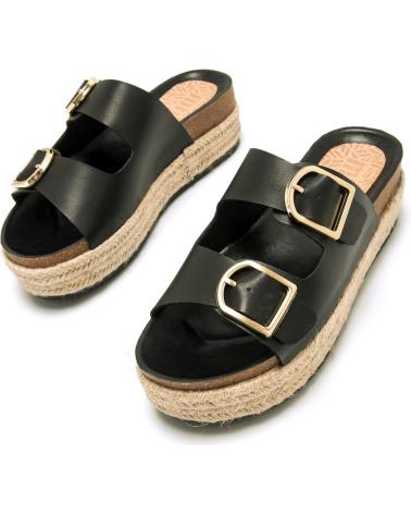 Sandalias de Mujer MTNG MUSTANG MODELO 51 902 NEGRO