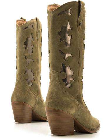 Botas de Mulher MTNG BOTAS DE TACON DE MUJER 53652 BOTAS VERDE