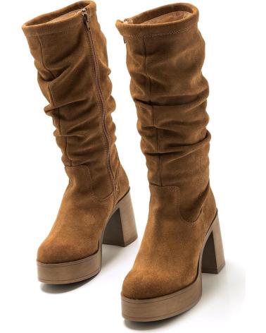 Botas de Mulher MTNG BOTAS DE TACON DE MUJER 51947 BOTAS DE TACON MARRON MARRóN