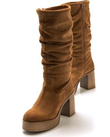 Botas de Mulher MTNG BOTAS DE TACON DE MUJER 51947 BOTAS DE TACON MARRON MARRóN
