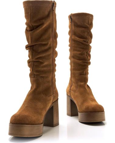 Botas de Mulher MTNG BOTAS DE TACON DE MUJER 51947 BOTAS DE TACON MARRON MARRóN
