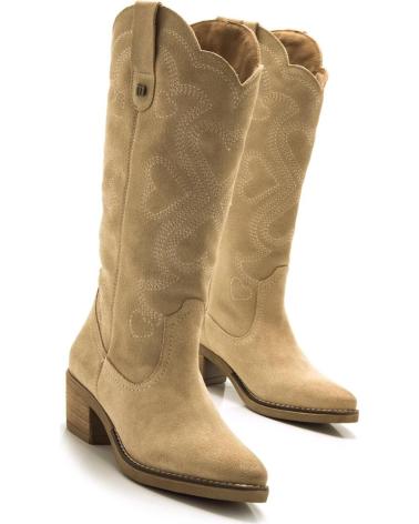 Botas de Mulher MTNG BOTAS DE TACON DE MUJER 53723 BOTAS BEIGE