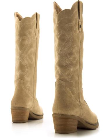 Botas de Mulher MTNG BOTAS DE TACON DE MUJER 53723 BOTAS BEIGE