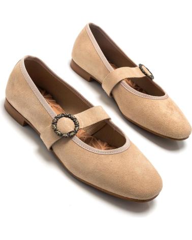 Zapatos de Mujer MTNG ZAPATOS PLANOS DE MUJER 54114 MERCEDITAS BEIGE