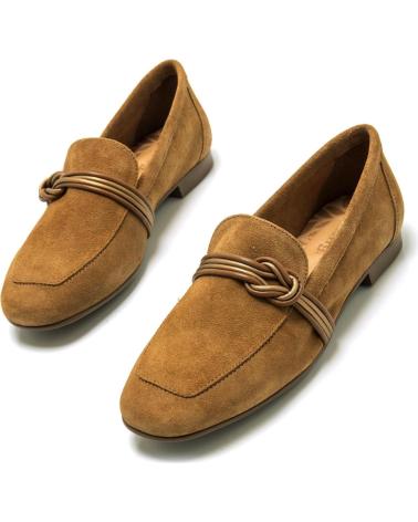 Scarpe-De-Mujer-MTNG-MOCASIN-CAMILLE-PIEL-SERRAJE-ADORNO-NUDO-MUSTANG-MARRóN