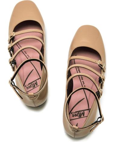 Chaussures pour Femme MTNG ZAPATOS PLANOS DE MUJER 59777 ZAPATO PLANO BEIGE