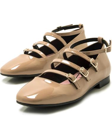 Chaussures pour Femme MTNG ZAPATOS PLANOS DE MUJER 59777 ZAPATO PLANO BEIGE