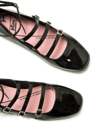 Zapatos de Mujer MTNG ZAPATOS PLANOS DE MUJER 59777 ZAPATO PLANO NEGRO
