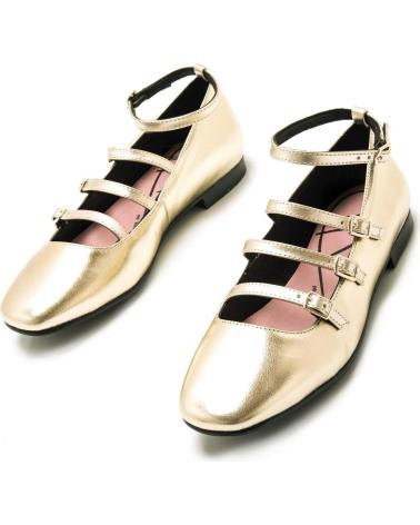 Zapatos de Mujer MTNG ZAPATOS PLANOS DE MUJER 59777 ZAPATOS PLANOS GOLD