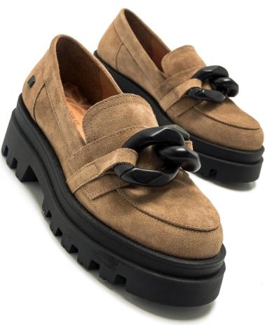 Halbschuhe für Damen MTNG ZAPATOS PLANOS DE MUJER 51041 ZAPATOS DE CHICA MARRON MARRóN