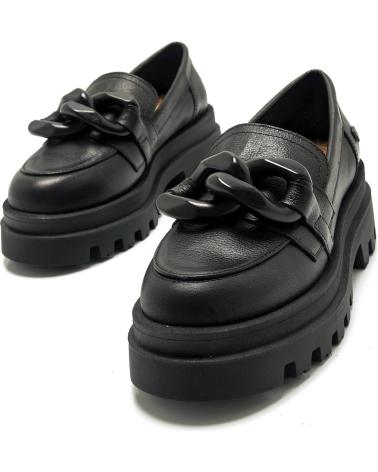 Woman Mocasines MTNG 51041 C55151 KELLY RUGANITO NEGRO