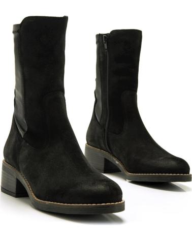 Stiefel für Damen MTNG BOTINES PLANOS DE MUJER 59678 BOTINES DE MUJER NEGRO
