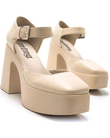 Zapatos de Mujer MTNG ZAPATOS DE TACON DE MUJER 53163 ZAPATOS DE TACON BEIGE