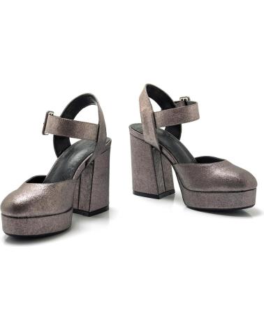 Sandalias de Mujer MTNG ZAPATOS DE TACON DE MUJER 53380 ZAPATO DE TACON METALICO METáLICO