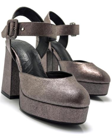 Sandalias de Mujer MTNG ZAPATOS DE TACON DE MUJER 53380 ZAPATO DE TACON METALICO METáLICO