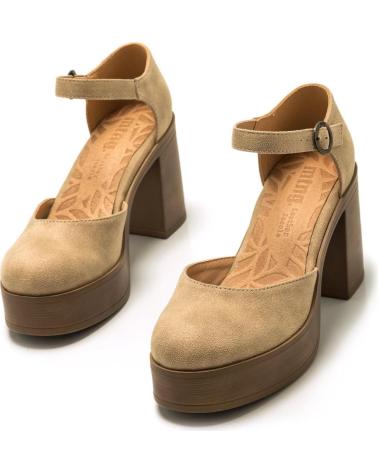 Zapatos de Mujer MTNG ZAPATOS DE TACON DE MUJER 52988 ZAPATOS DE TACON BEIGE