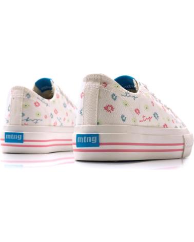 Sportivo per Bambina MTNG DEPORTIVAS DE NINA 48911 ZAPATILLAS BLANCO
