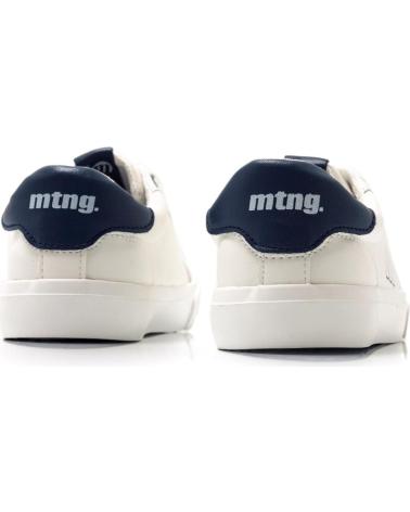 Sportivo per Bambina e Bambino MTNG ZAPATILLAS DE DEPORTE MUSTANG BLANCO Y ROSA