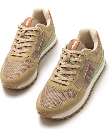 Sneaker für Herren MTNG SNEAKERS MUSTANG 84711 HOMBRE BEIG BEIGE