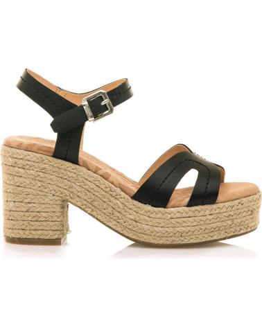 Sandálias de Mulher MTNG SANDALIAS DE TACON DE MUJER 51730 SANDALIAS DE TACON NEGRO