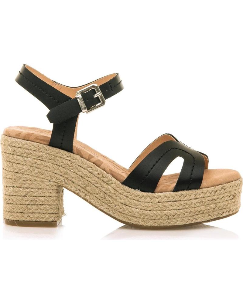 Sandálias de Mulher MTNG SANDALIAS DE TACON DE MUJER 51730 SANDALIAS DE TACON NEGRO