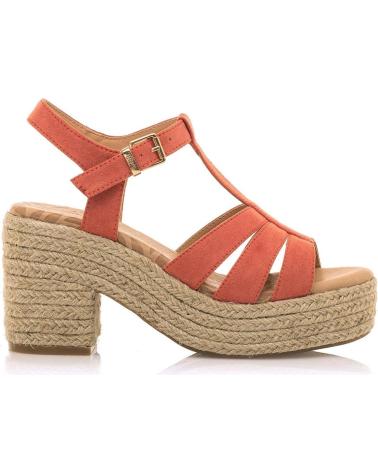 Sandálias de Mulher MTNG SANDALIAS DE TACON DE MUJER 51820 SANDALIAS DE TACON NARANJA