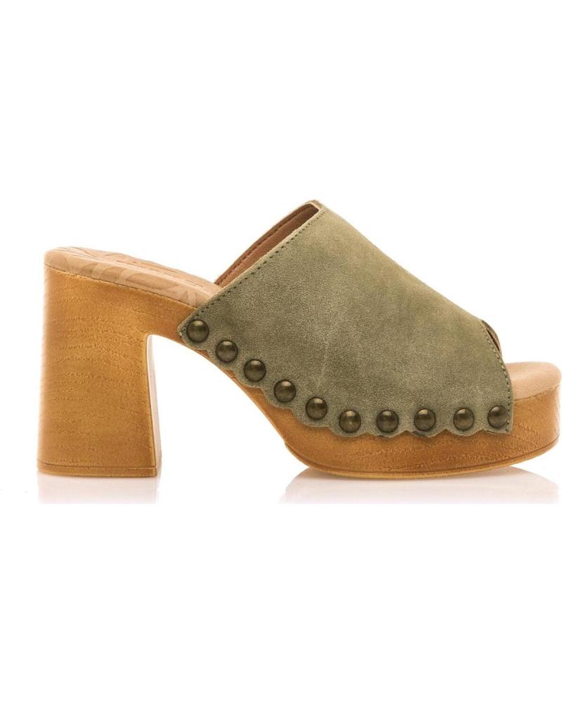 Sandales pour Femme MTNG SANDALIAS DE TACON DE MUJER 53672 SANDALIAS DE MUJER VERDE