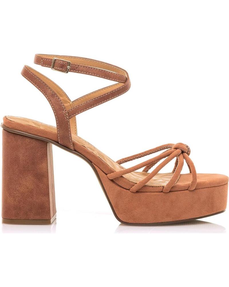 Sandali per Donna MTNG SANDALIAS DE TACON MUSTANG 53388 NUDE