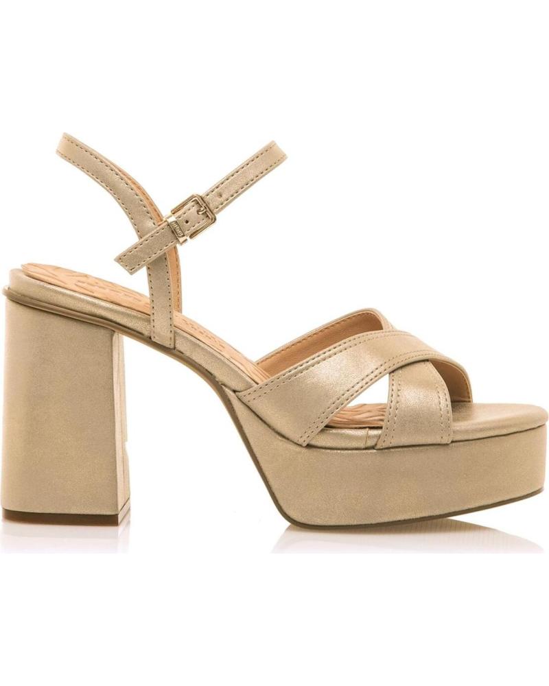 Sandales pour Femme MTNG SANDALIAS DE TACON DE MUJER 53822 SANDALIAS DE MUJER GOLD