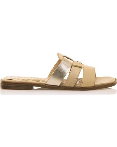 Sandales pour Femme MTNG SANDALIAS PLANAS DE MUJER 59731 SANDALIAS DE MUJER GOLD