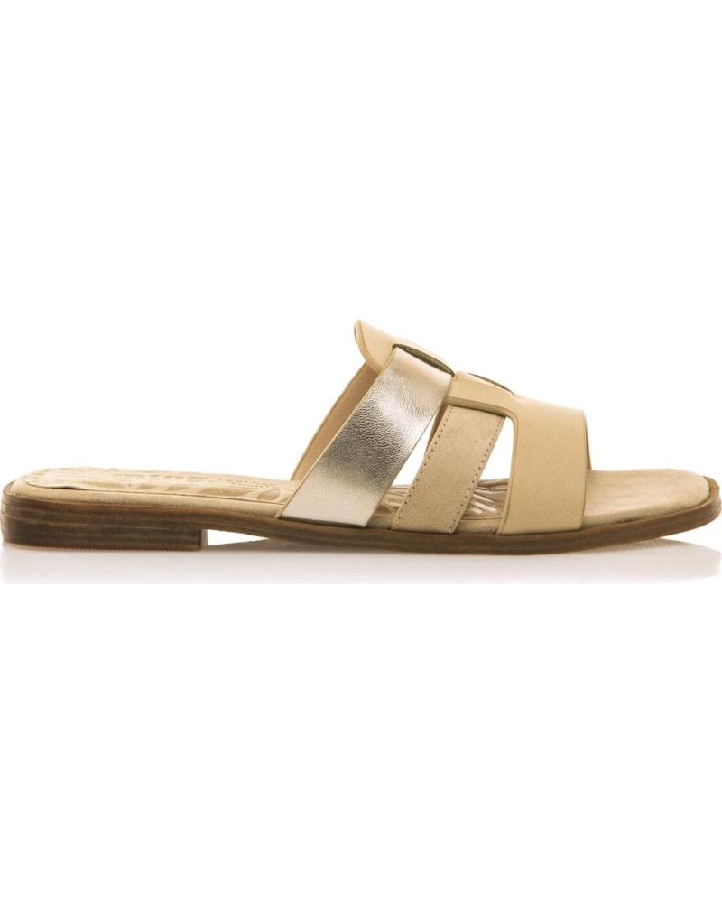 Sandales pour Femme MTNG SANDALIAS PLANAS DE MUJER 59731 SANDALIAS DE MUJER GOLD