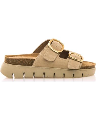 Sandálias de Mulher MTNG SANDALIAS PLANAS DE MUJER 54160 SANDALIAS BEIGE