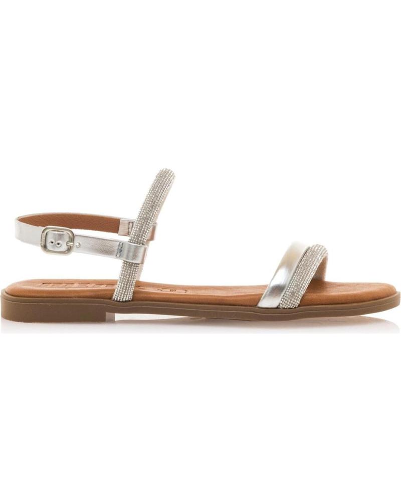 Sandalias de Mujer MTNG SANDALIAS PLANAS DE MUJER 54497 SANDALIAS PLANAS METALICO METáLICO