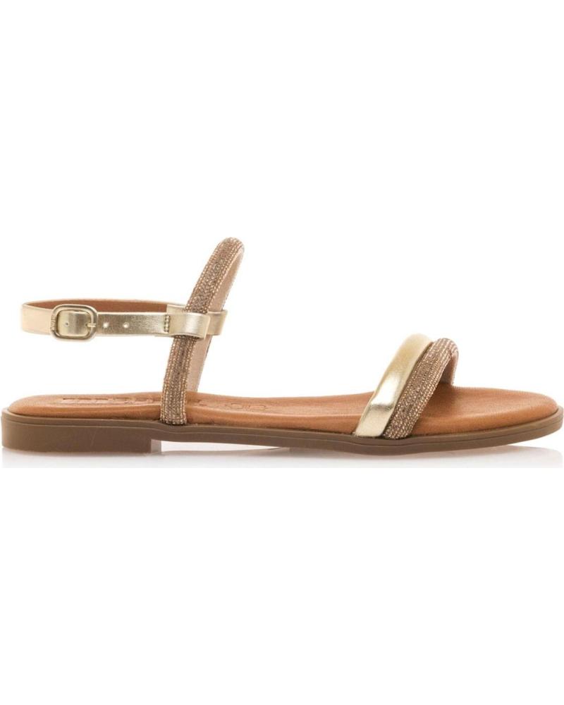 Sandalen für Damen MTNG SANDALIAS PLANAS DE MUJER 54497 SANDALIAS GOLD