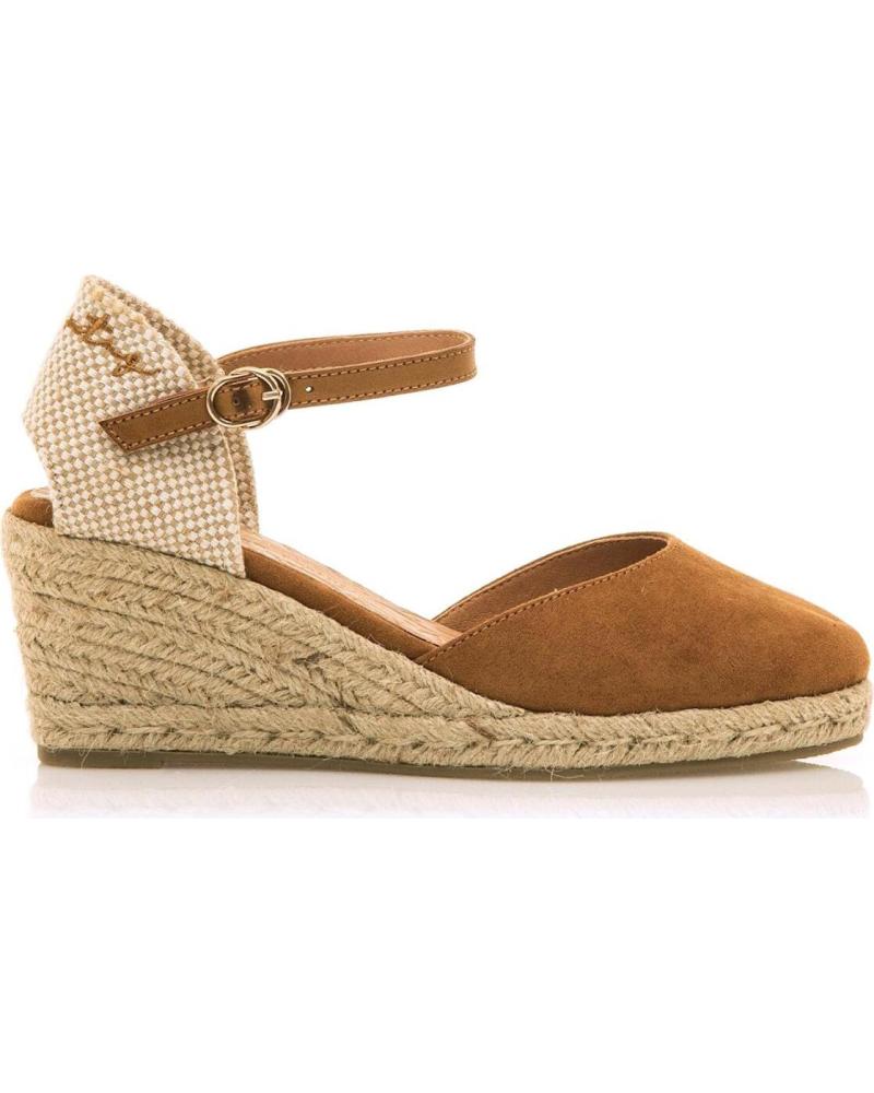 Sandalias de Mujer MTNG CUNAS MUSTANG 52194 MUJER CUERO MARRóN