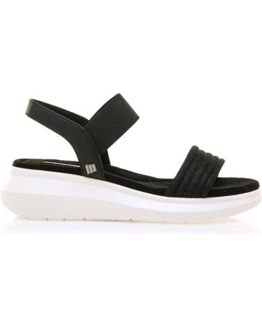 Woman Sandals MTNG SANDALIAS MUSTANG COTTON PARA MUJER EN COLOR NEGRO