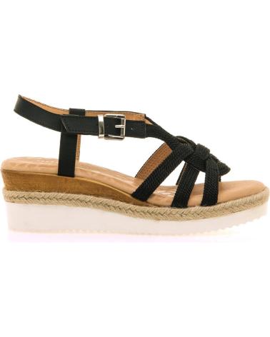 Sandali per Donna MTNG SANDALIA CUA PLANTA DE PIEL MUSTANG NEGRO
