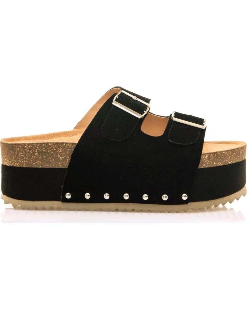 Sandalen für Damen MTNG SANDALIAS DE BLOQUE DE MUJER 52966 SANDALIAS NEGRO