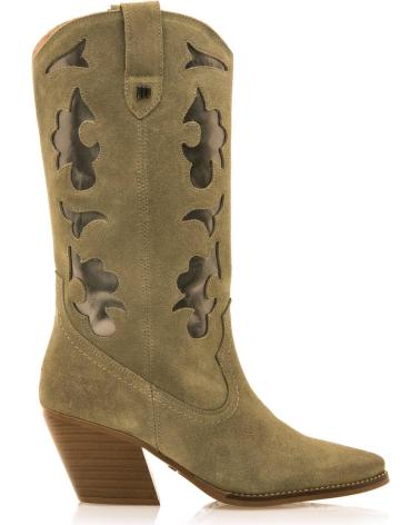 Botas de Mulher MTNG BOTAS DE TACON DE MUJER 53652 BOTAS VERDE