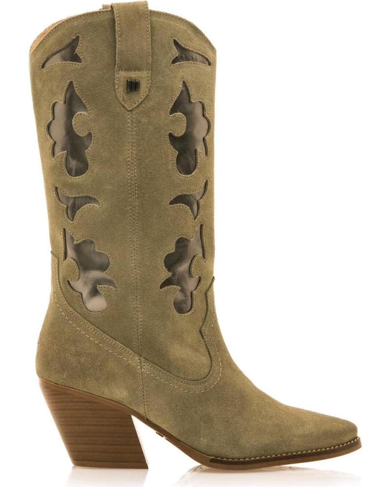 Botas de Mulher MTNG BOTAS DE TACON DE MUJER 53652 BOTAS VERDE