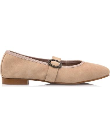Zapatos de Mujer MTNG ZAPATOS PLANOS DE MUJER 54114 MERCEDITAS BEIGE