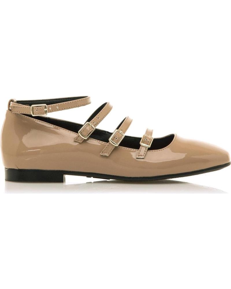Chaussures pour Femme MTNG ZAPATOS PLANOS DE MUJER 59777 ZAPATO PLANO BEIGE