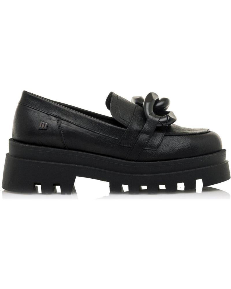 Woman Mocasines MTNG 51041 C55151 KELLY RUGANITO NEGRO