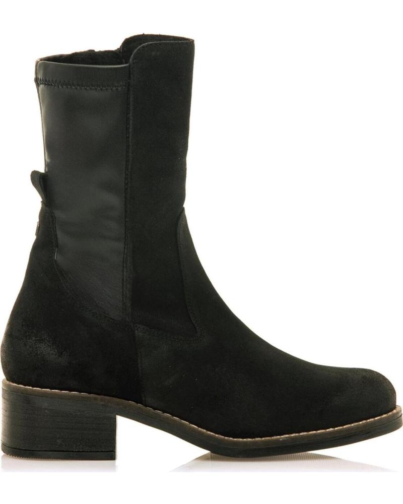 Stiefel für Damen MTNG BOTINES PLANOS DE MUJER 59678 BOTINES DE MUJER NEGRO