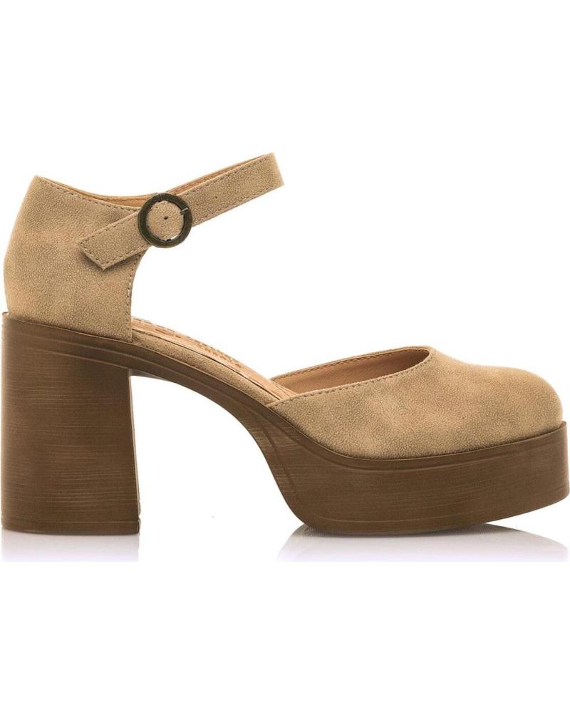 Zapatos de Mujer MTNG ZAPATOS DE TACON DE MUJER 52988 ZAPATOS DE TACON BEIGE