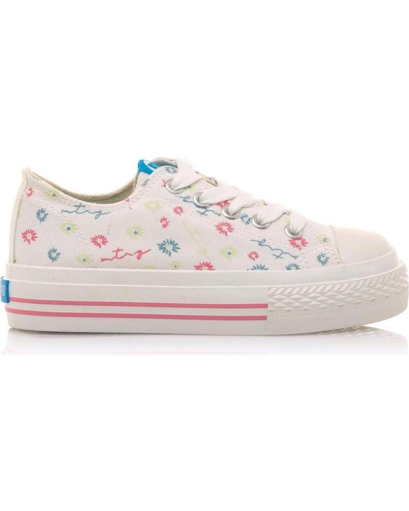Sportivo per Bambina MTNG DEPORTIVAS DE NINA 48911 ZAPATILLAS BLANCO